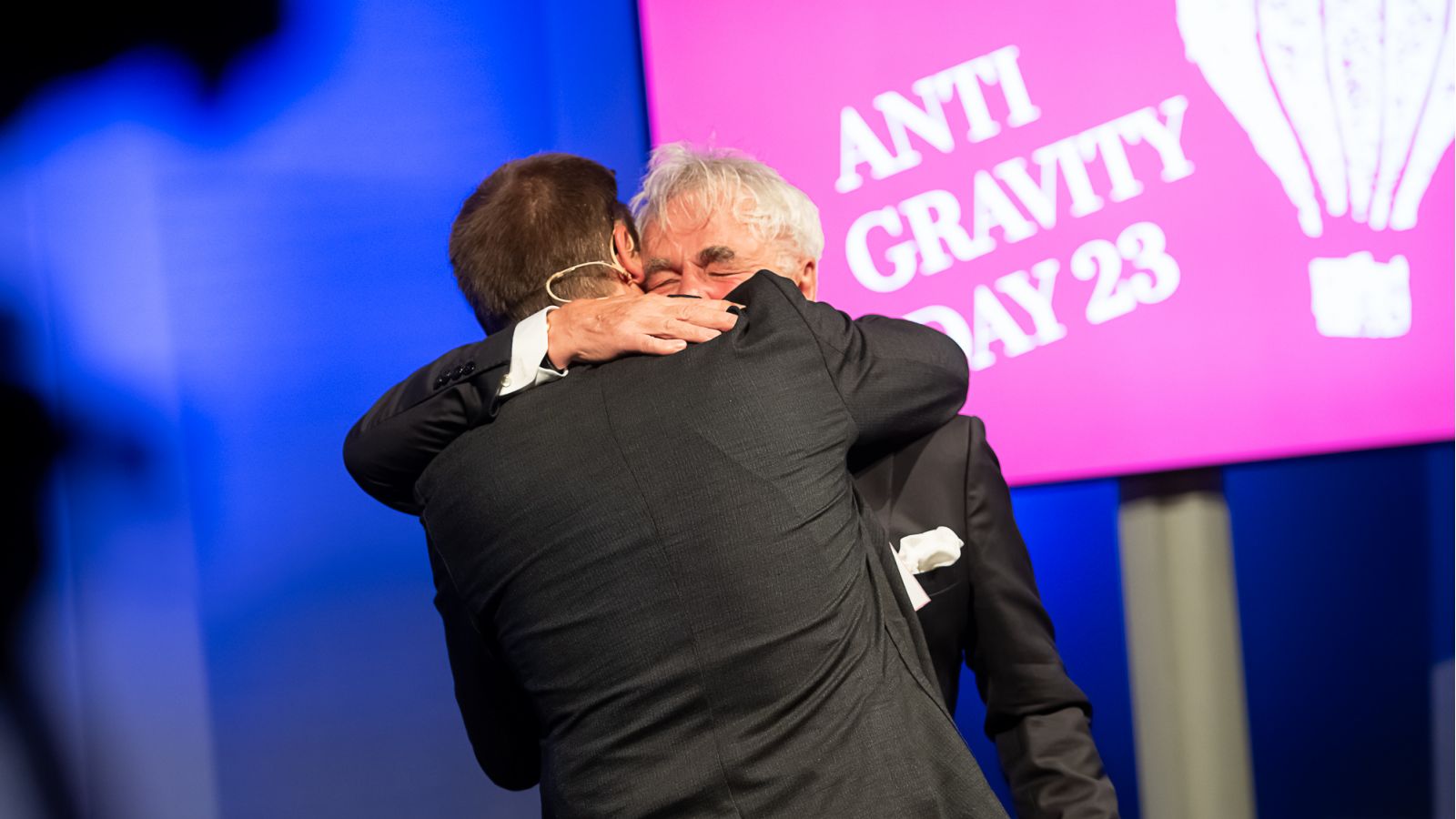 Prof. Dr. C. Bernd Sucher und Clemens Prokop beim AGD23