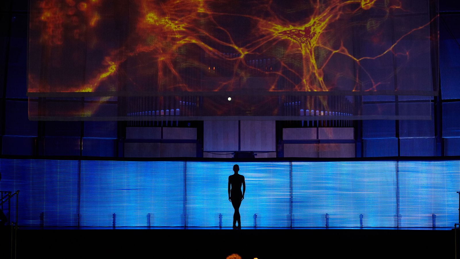 Bühnenbild in der Tonhalle Düsseldorf